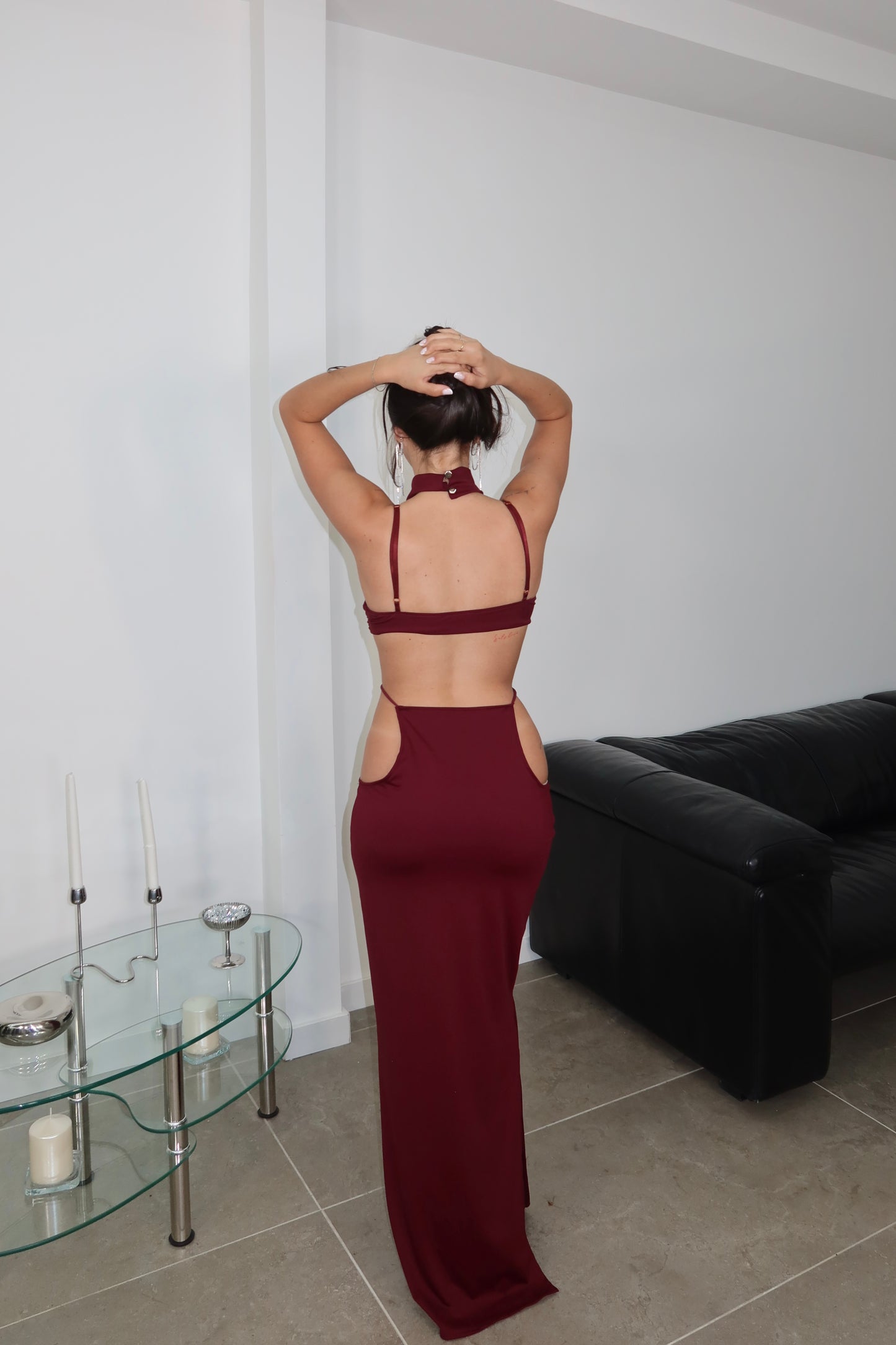 LongDress GLAMOUR bordeaux
