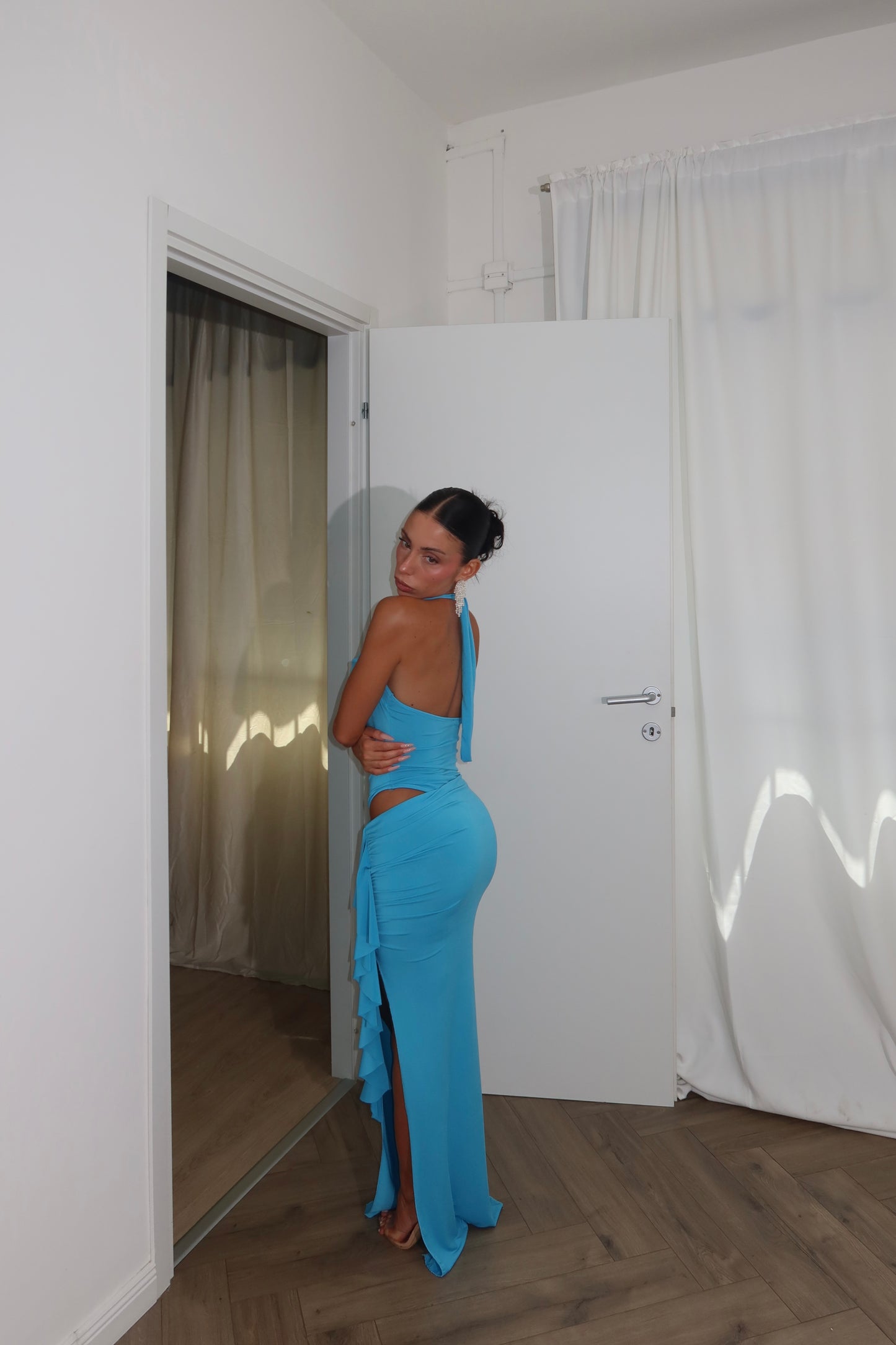 LongDress LEA azzurro