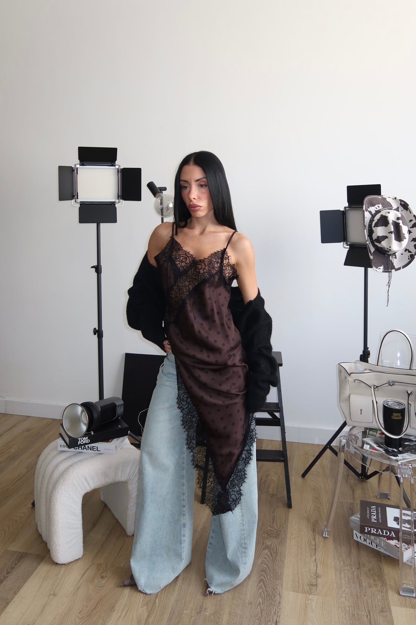 LongShirt POIS BY LUMINA choco