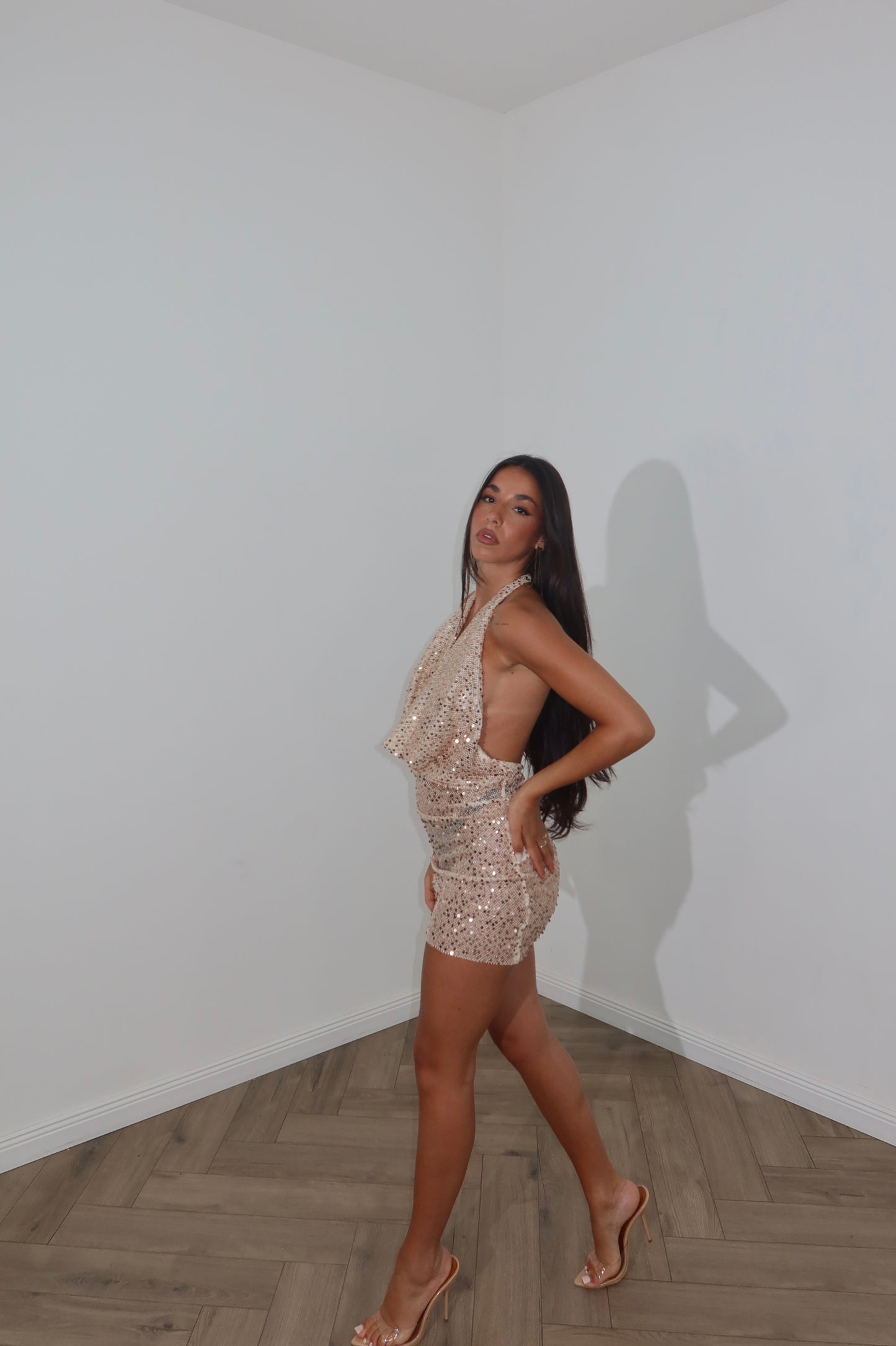 MiniDress ALANA oro
