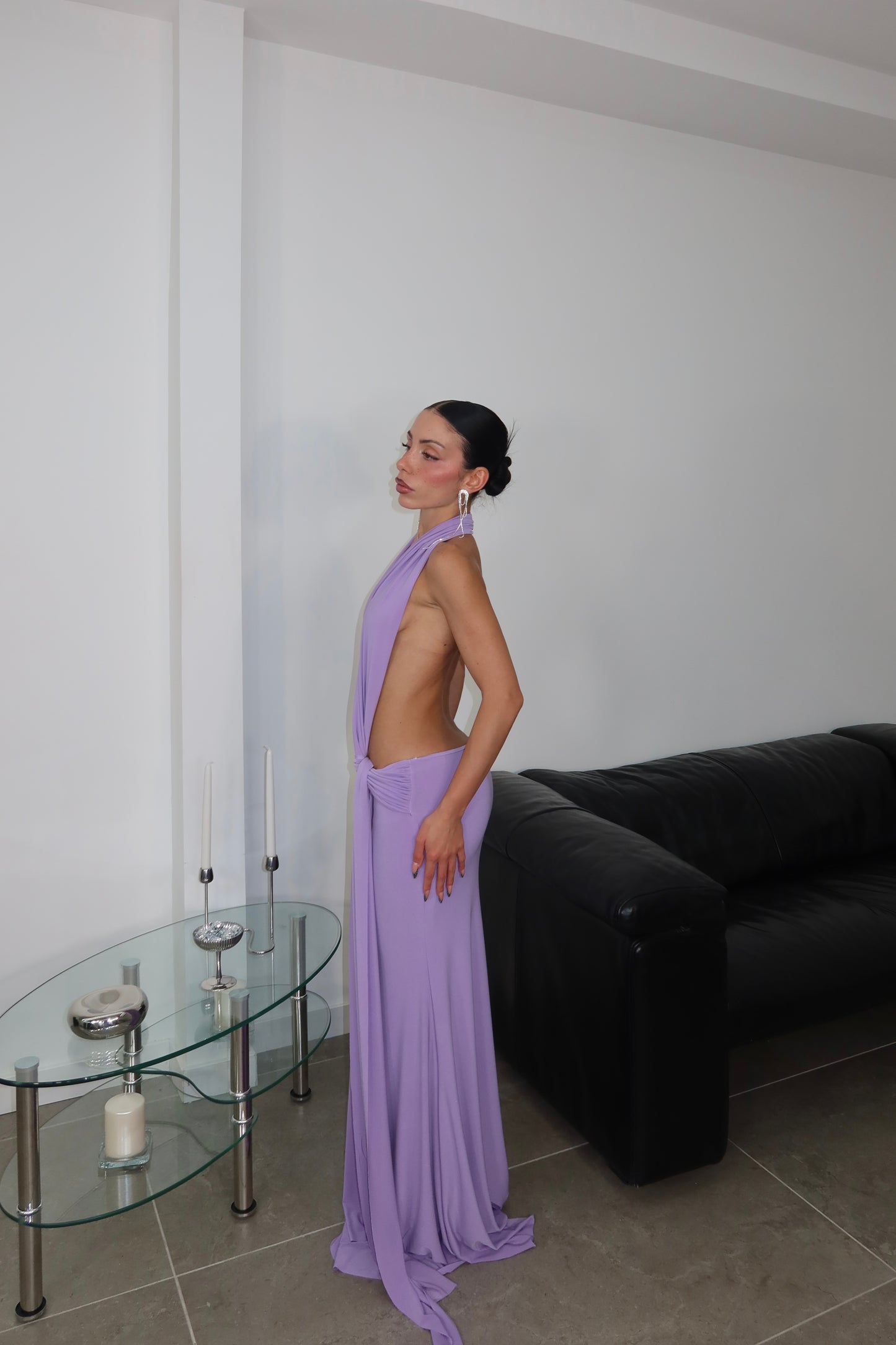 LongDress LOVE lilla