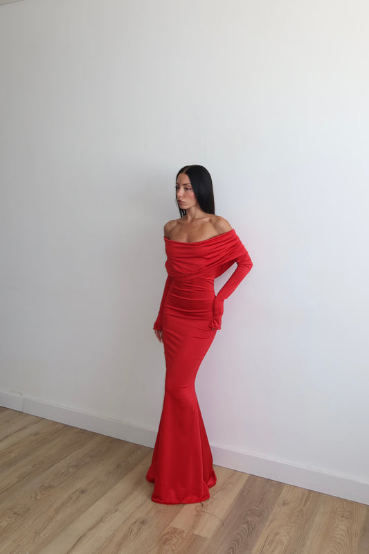LongDress MILLE MODI rosso
