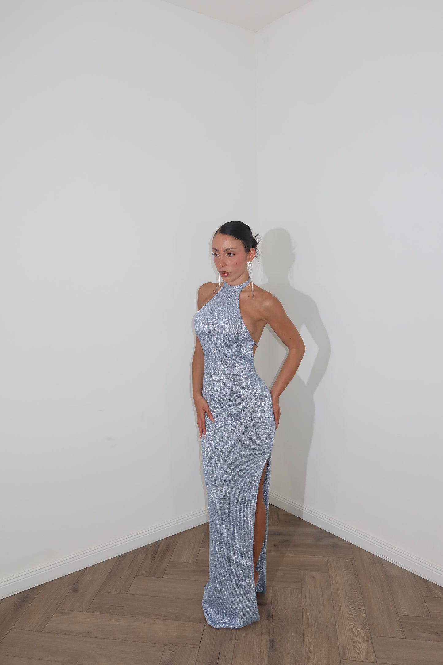 LongDress SAMARA azzurro