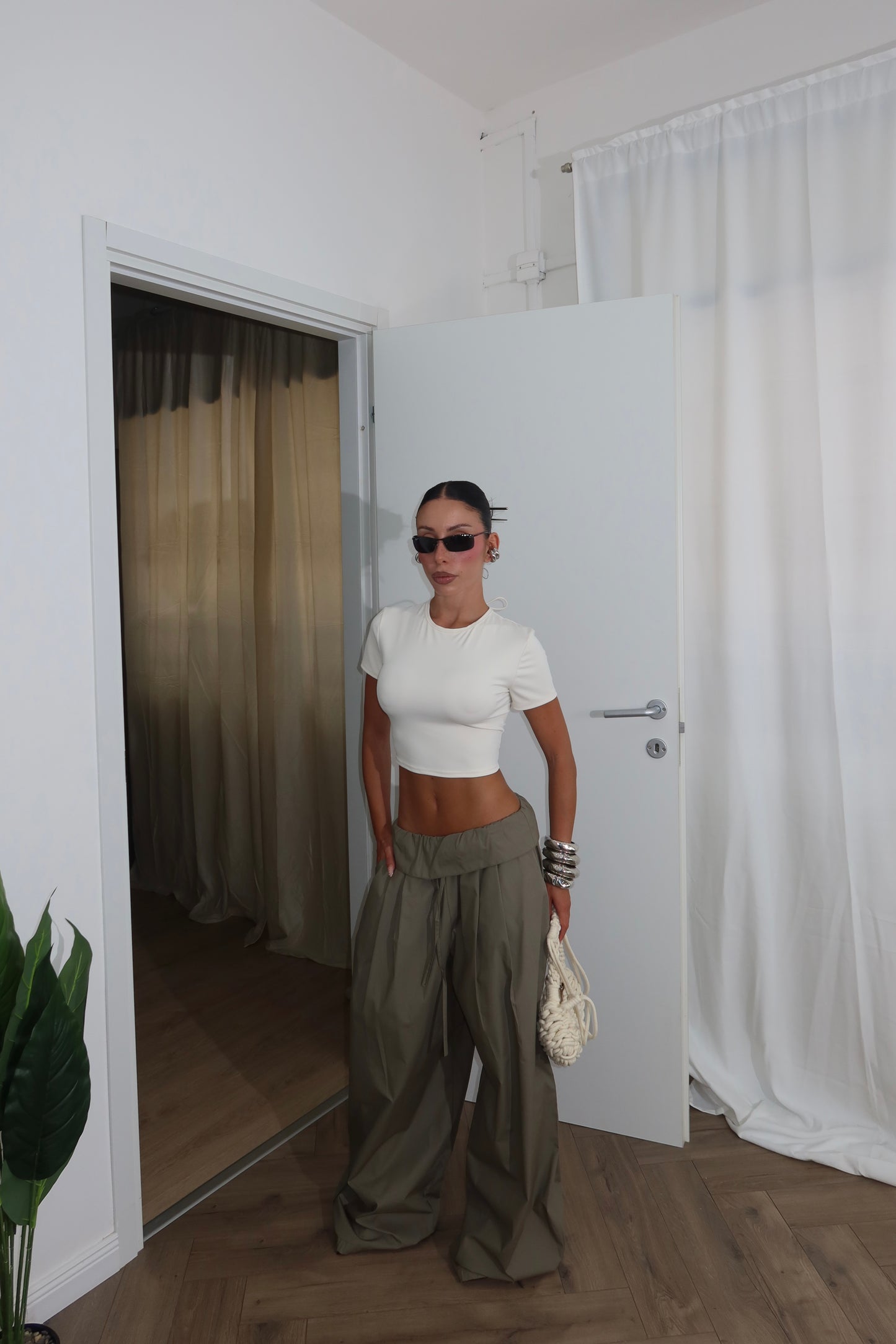 Pants TECHNO verde