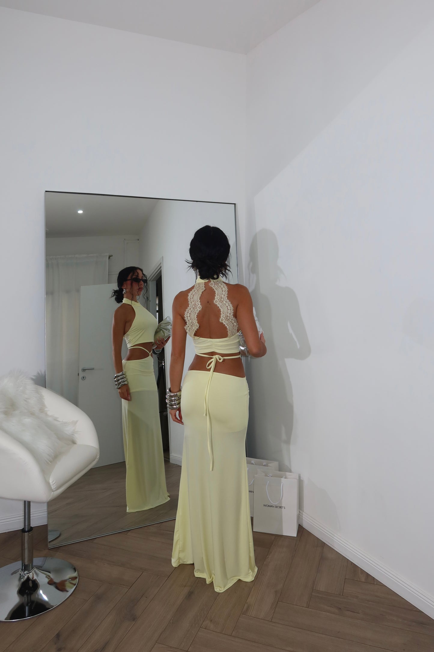 Cordset DAVINA giallo