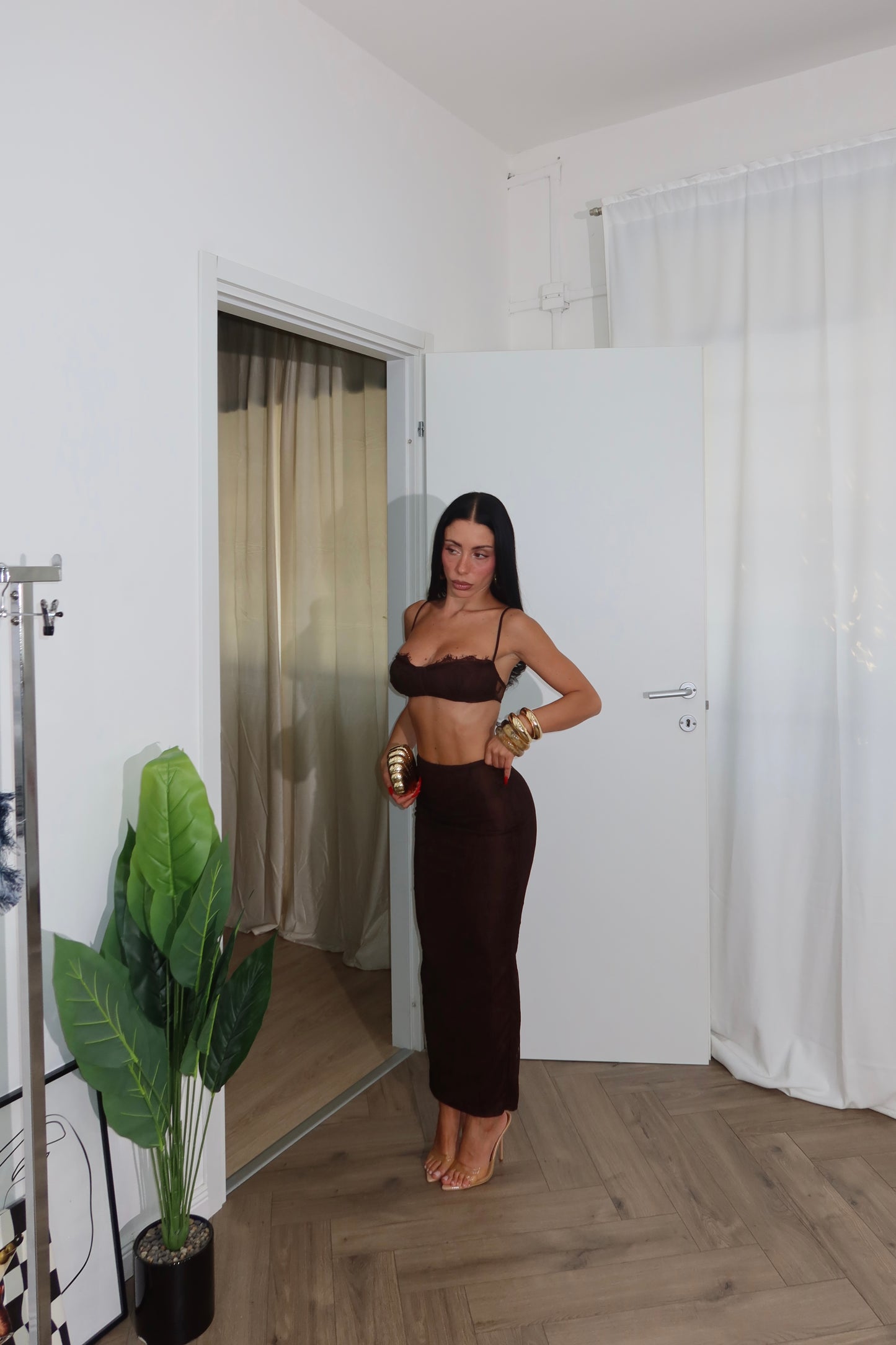 Cordset REMEDIOS choco