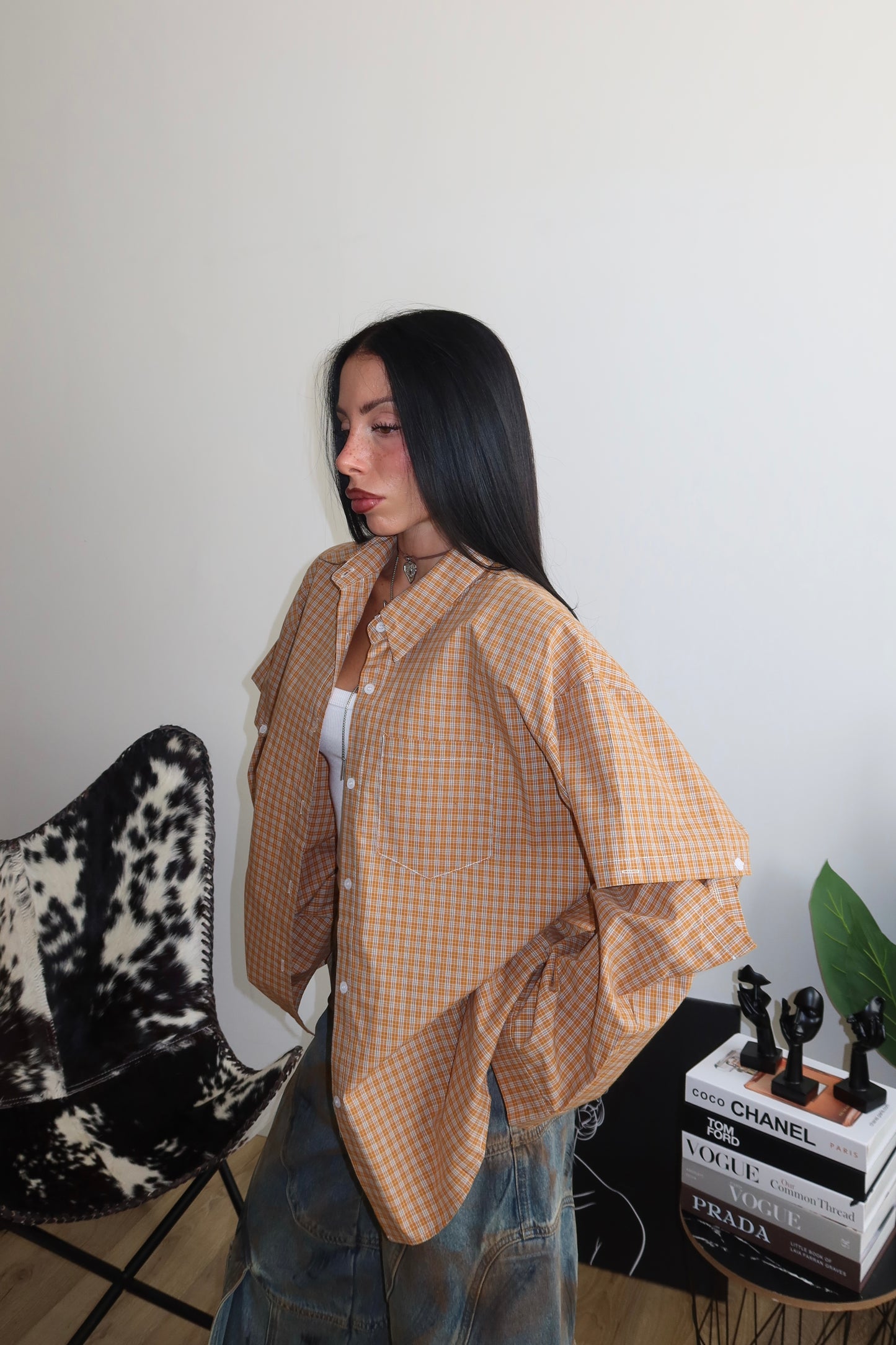 Camicia BUTTONS DOWN arancio