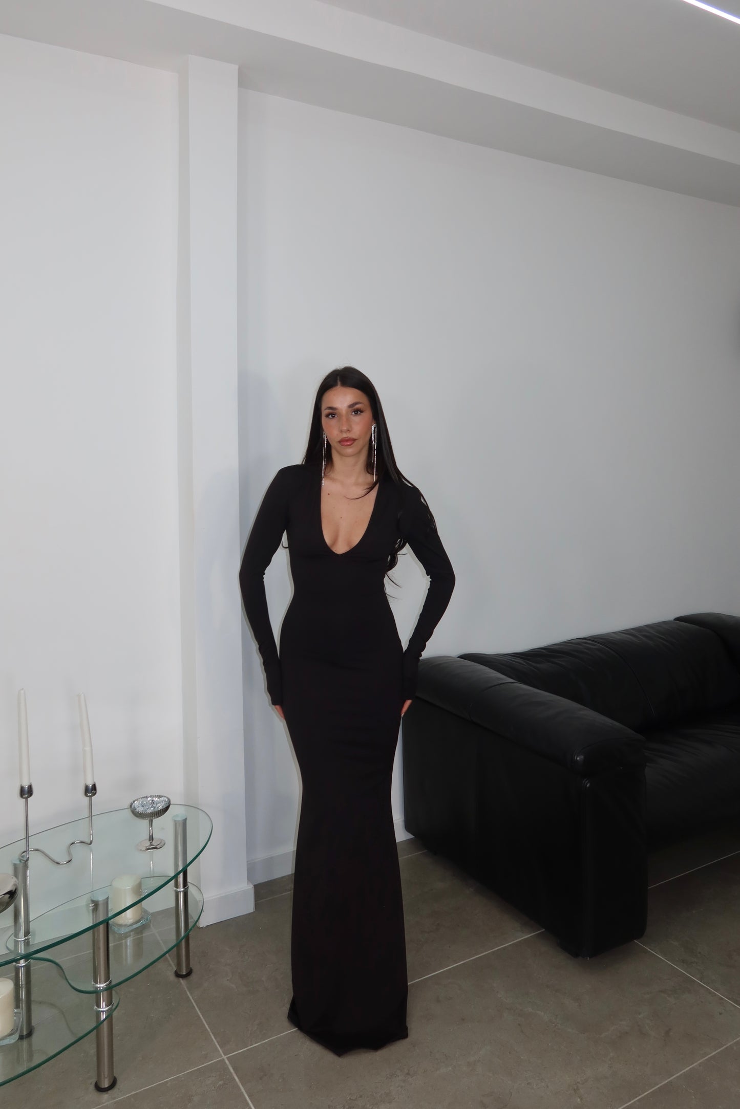 LongDress VIOLET nero