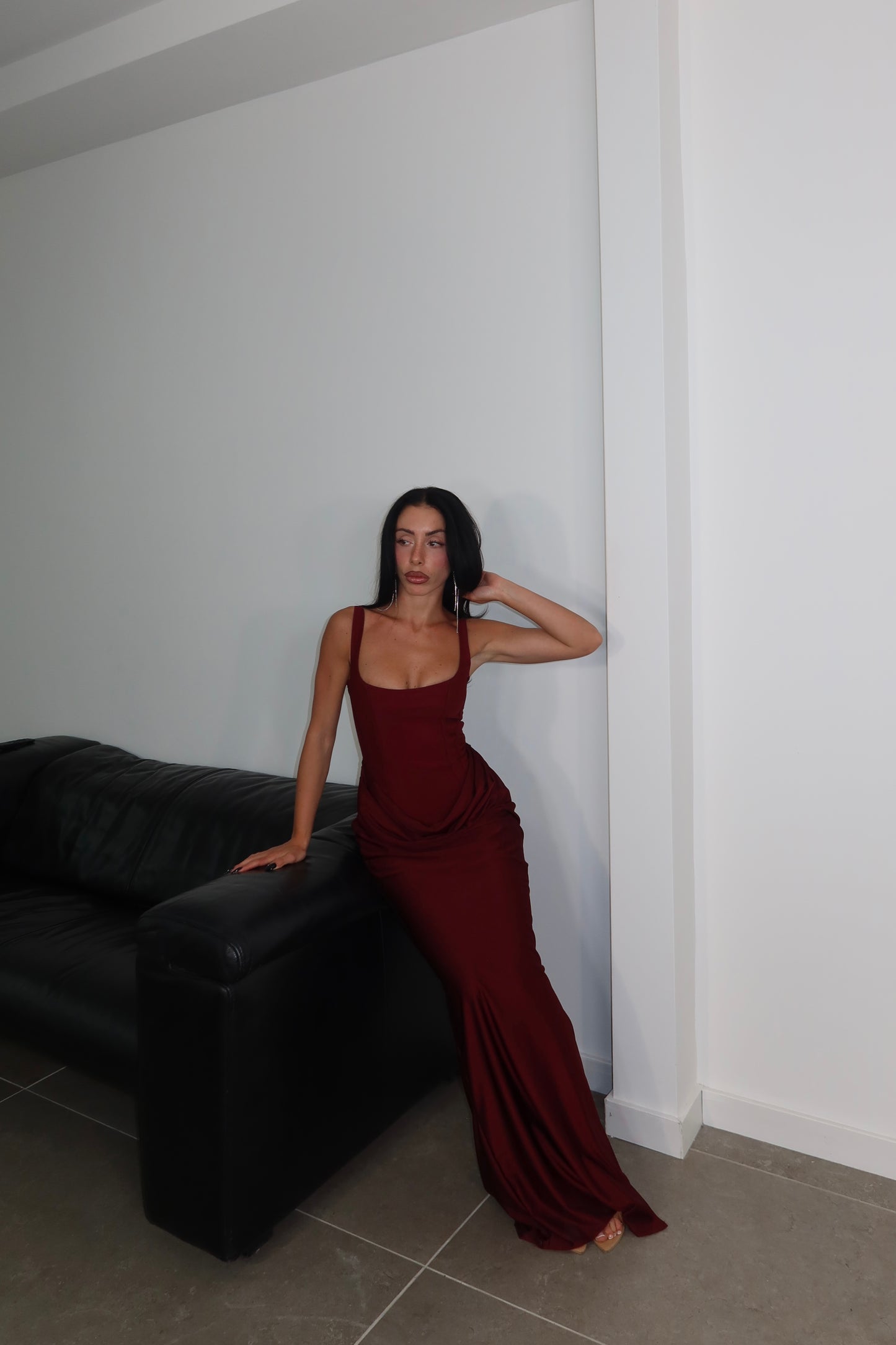 LongDress VIVIENNE wine