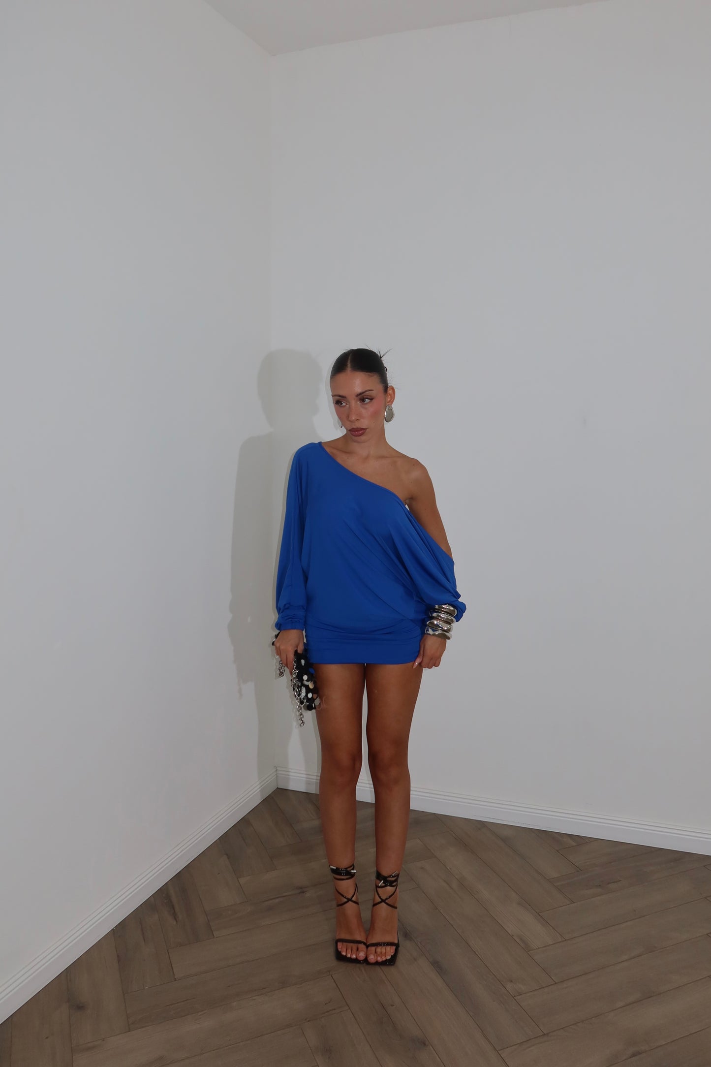 MiniDress MONOSPALLA blu