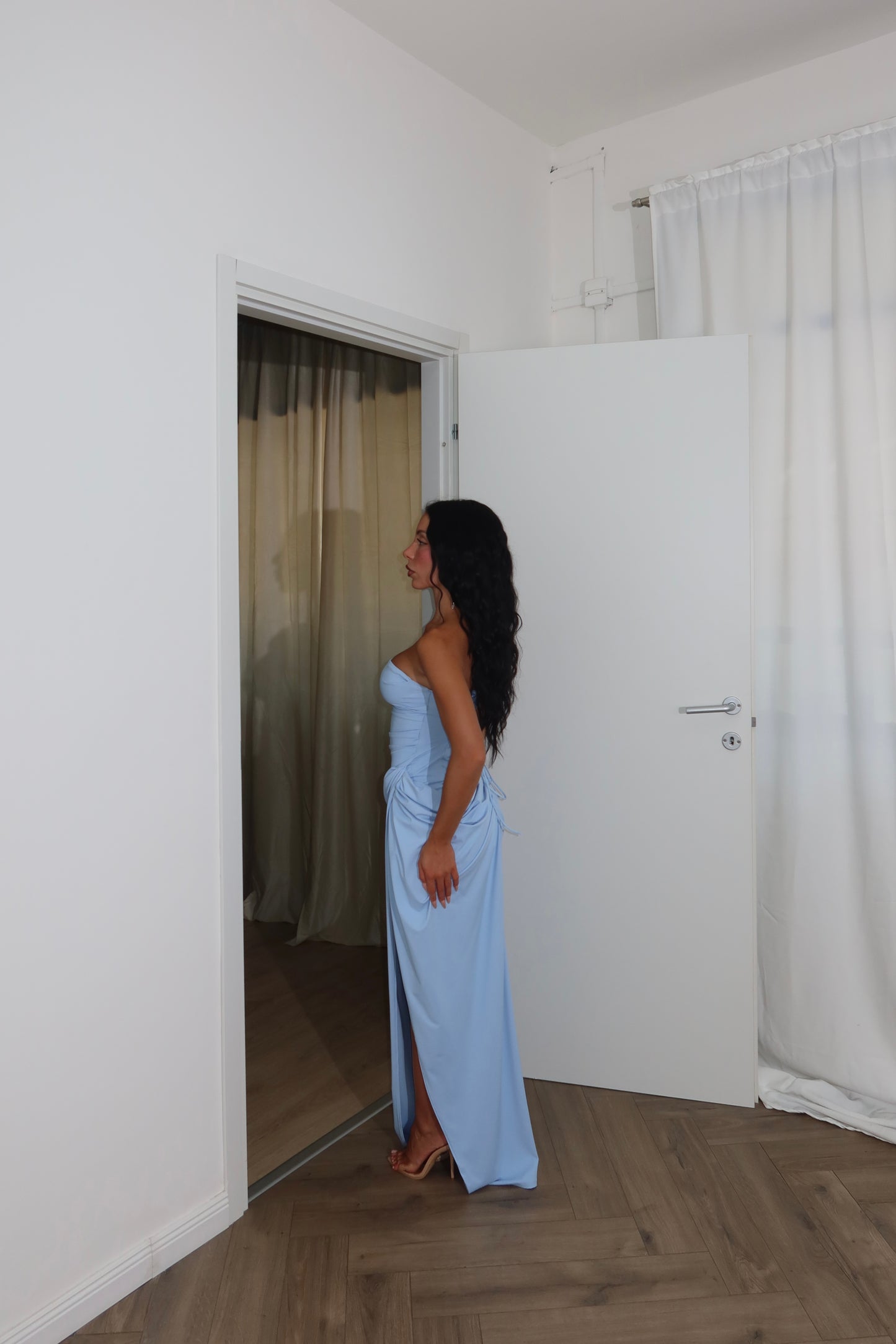 LongDress RAILY azzurro