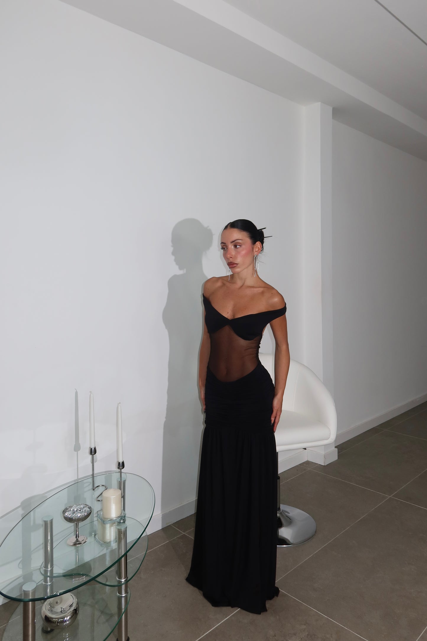 LongDress LEANDRA nero
