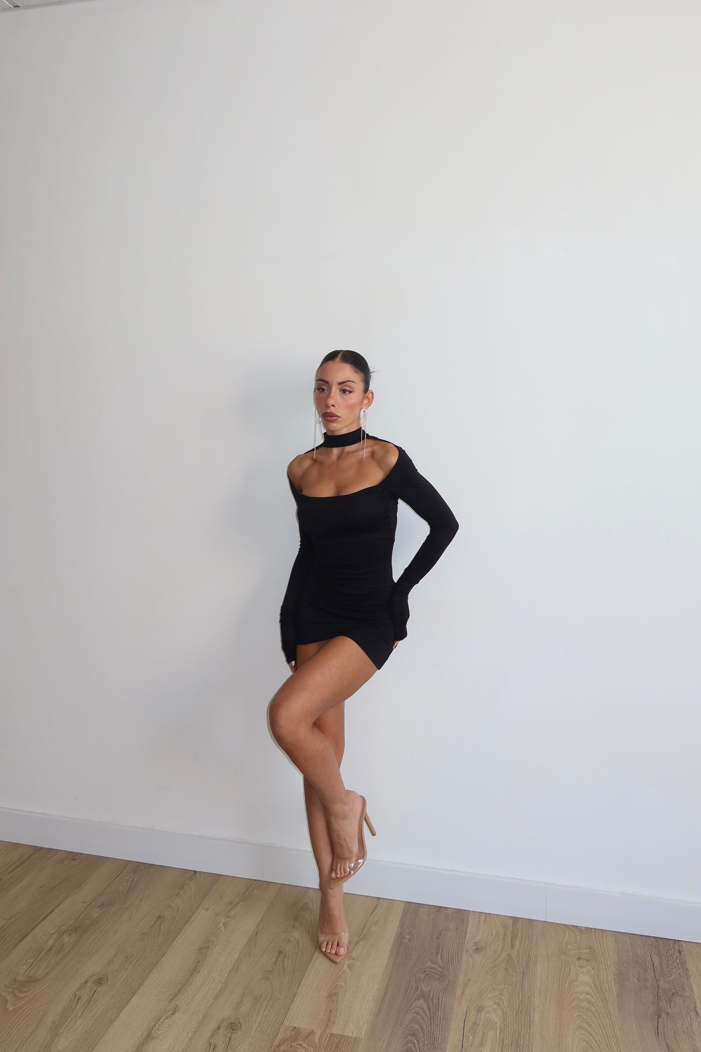 Minidress CHOCKER nero