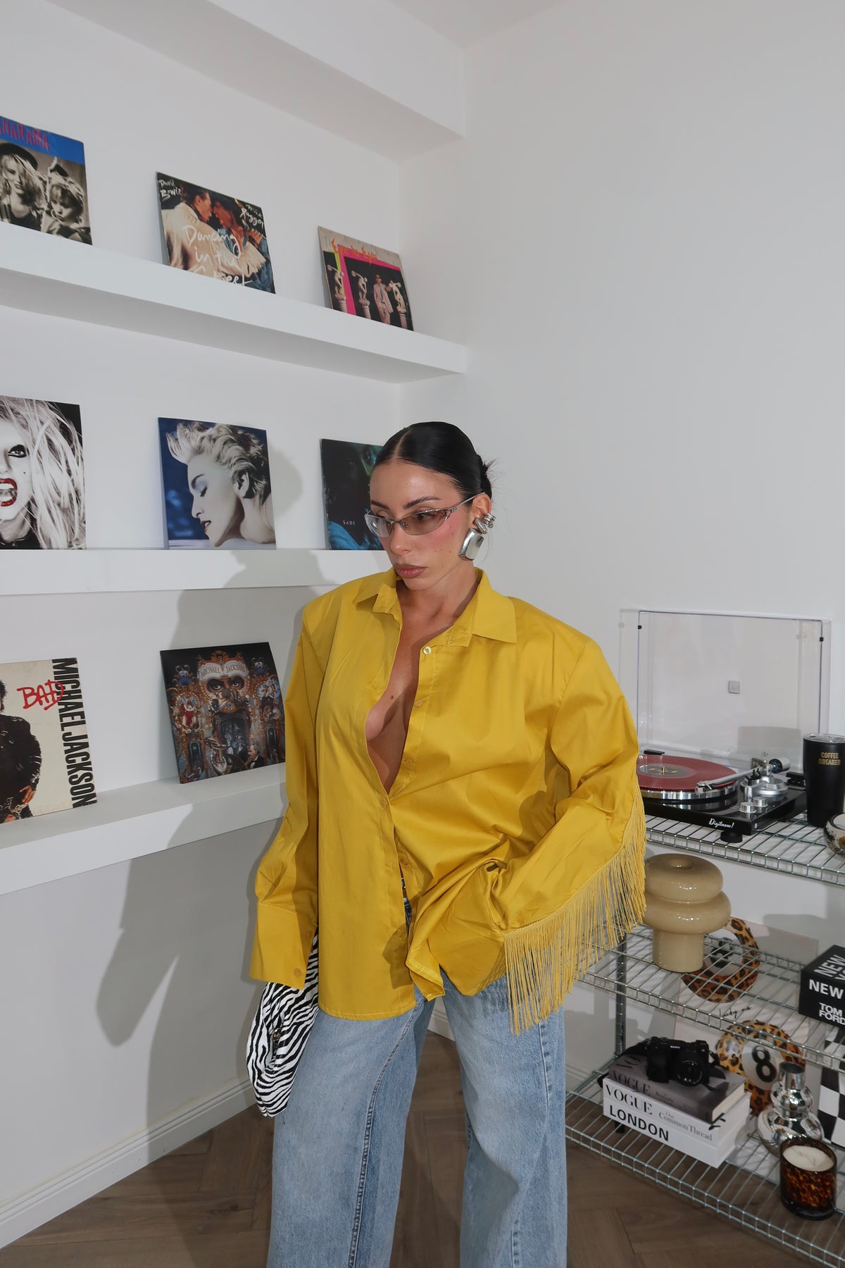 Camicia SHOTER senape