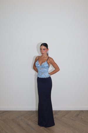 LongDress PARK blu/azzurro