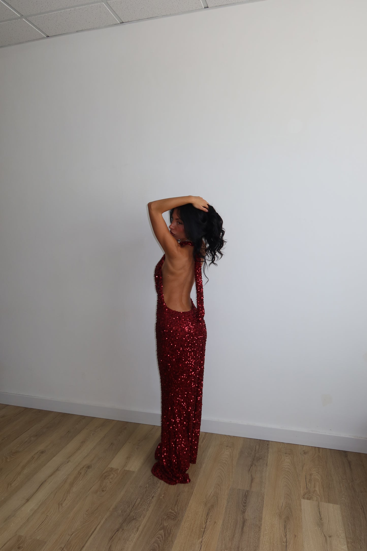 LongDress BOLLYWOOD bordeaux