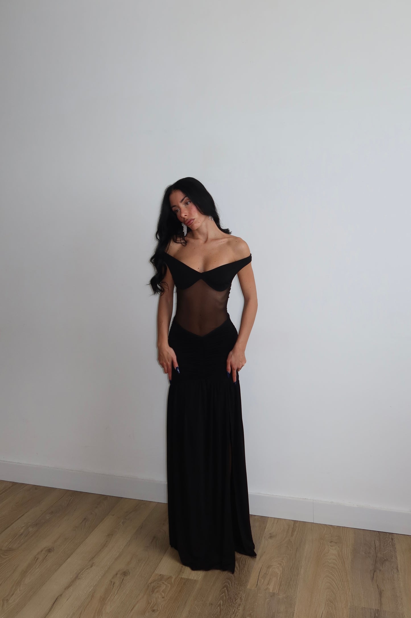 LongDress LEANDRA nero