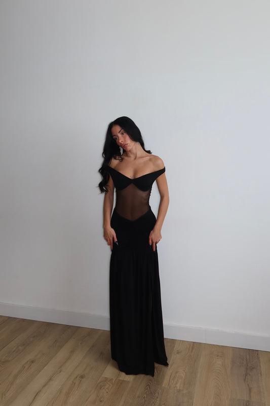 LongDress LEANDRA nero