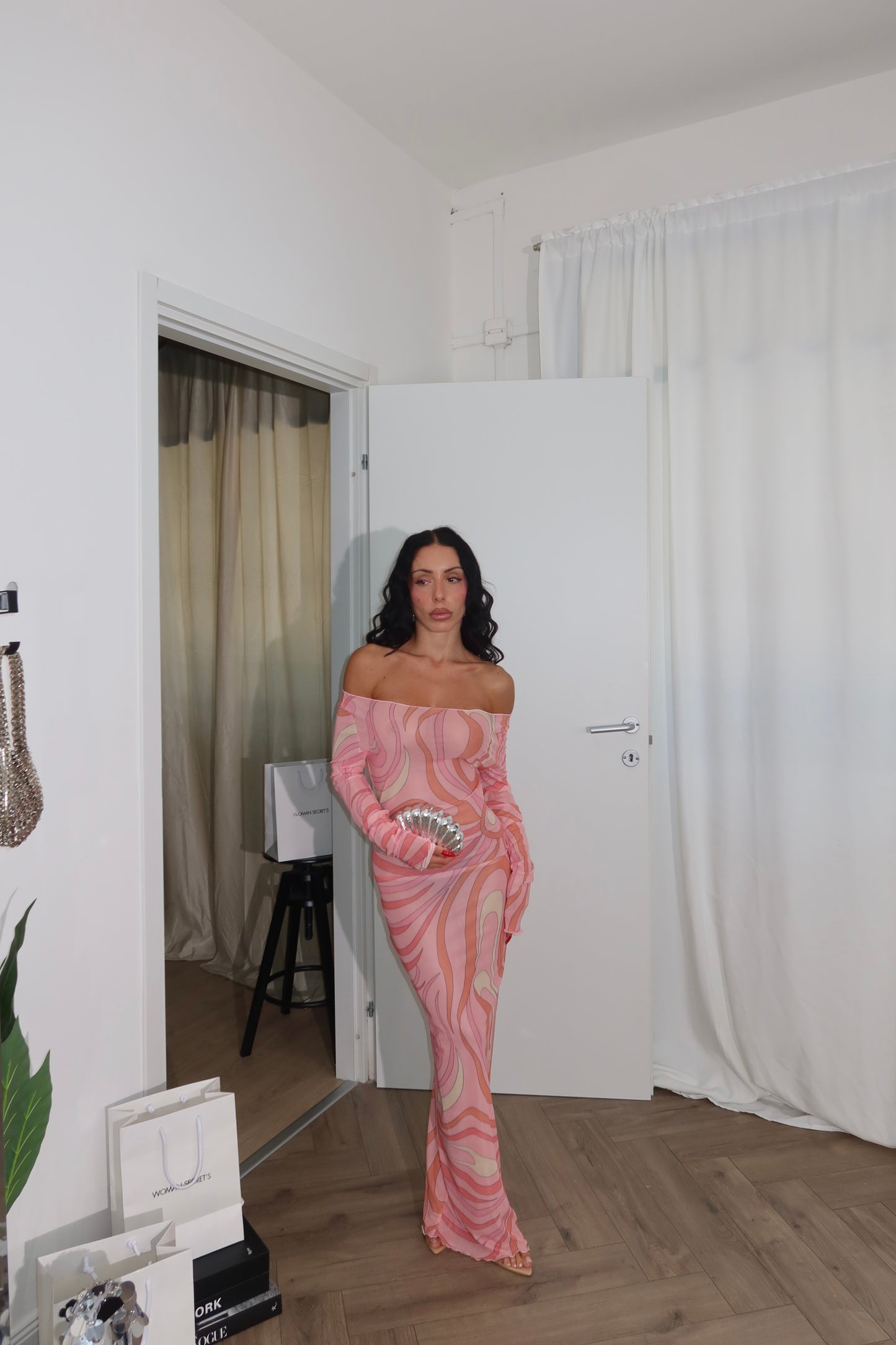 LongDress HYPNOTIC rosa