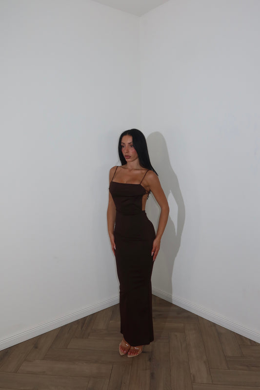 LongDress DANGEROUS choco