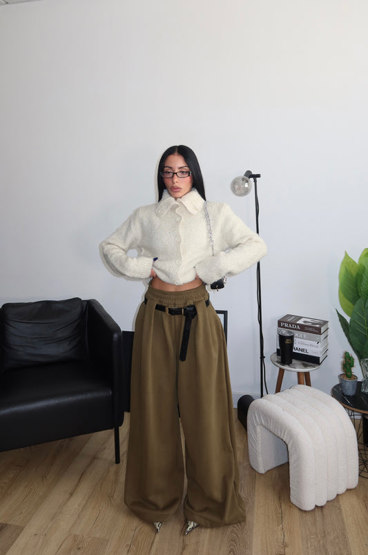 Pants RYLEE verde militare