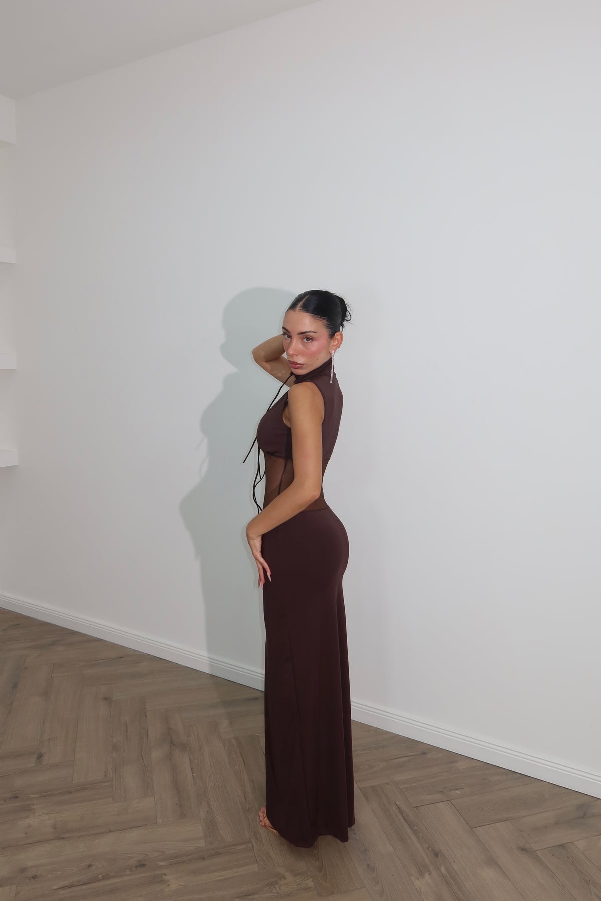 LongDress SALLIVAN choco