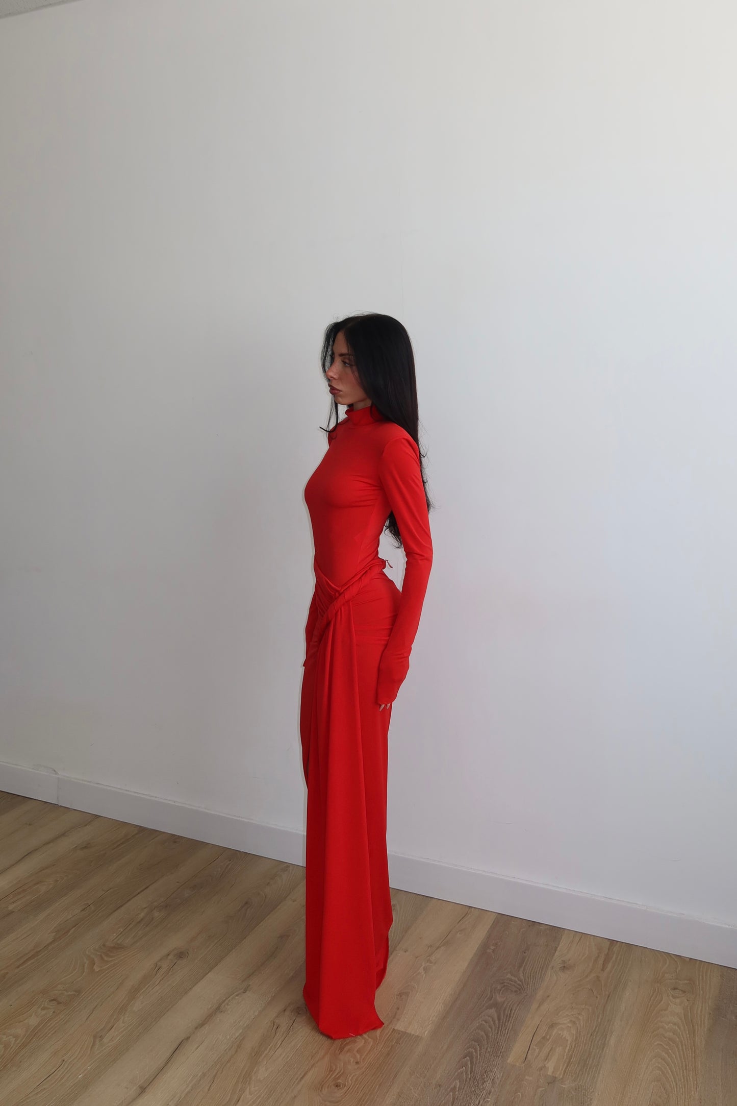 Cordset CLARISSA rosso