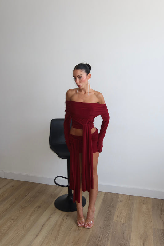 Cordset SUNRISE bordeaux