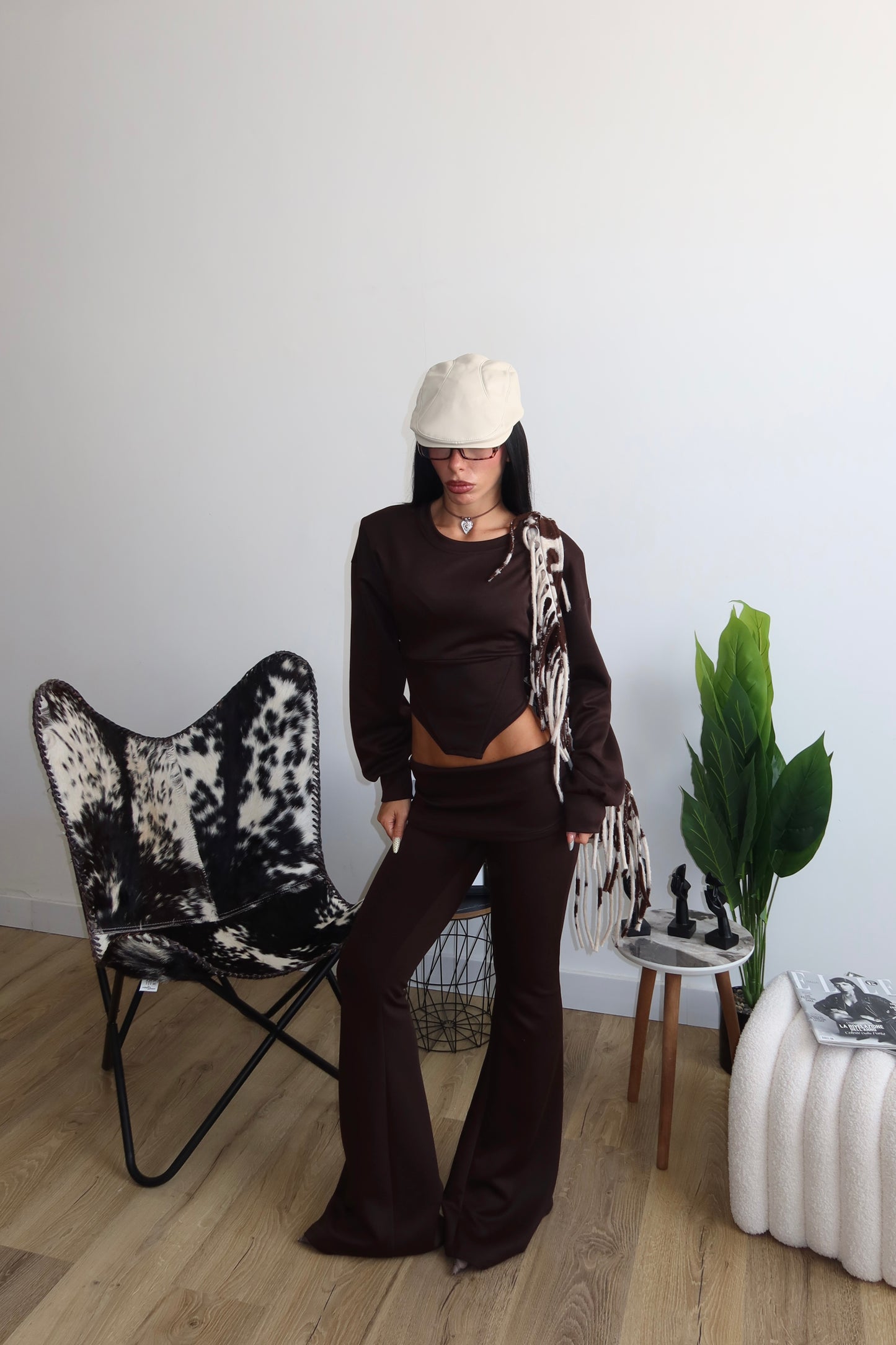 Cordset BUSTINO choco