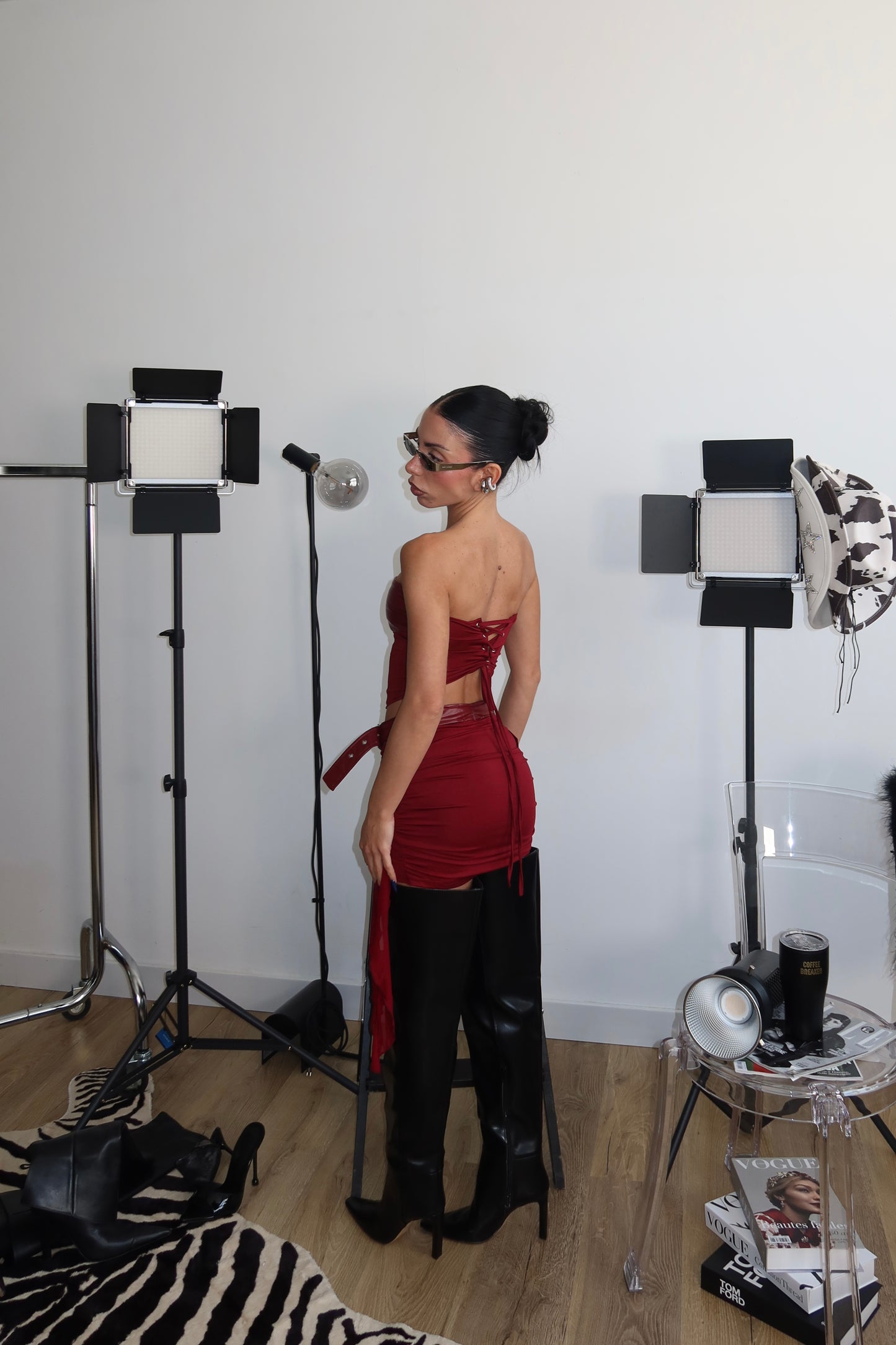 Cordset KAROL bordeaux