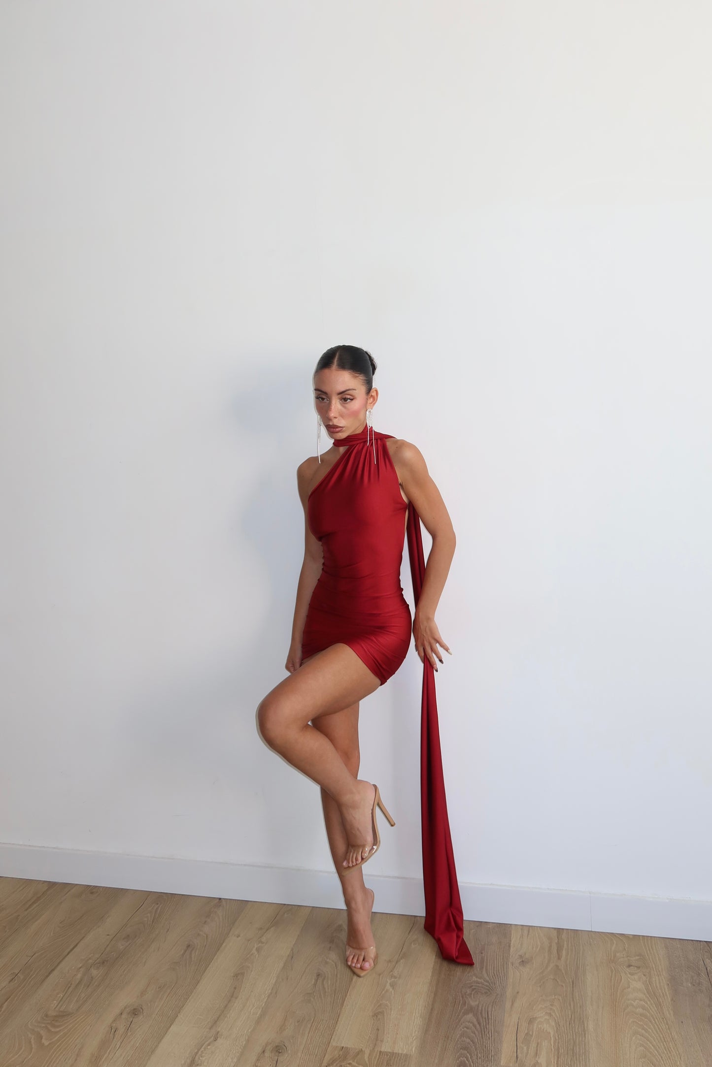 Dress PENDANT bordeaux