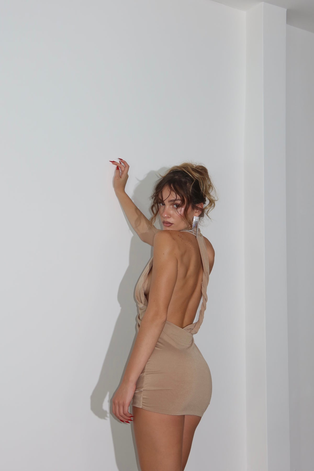 MiniDress LOLA beige