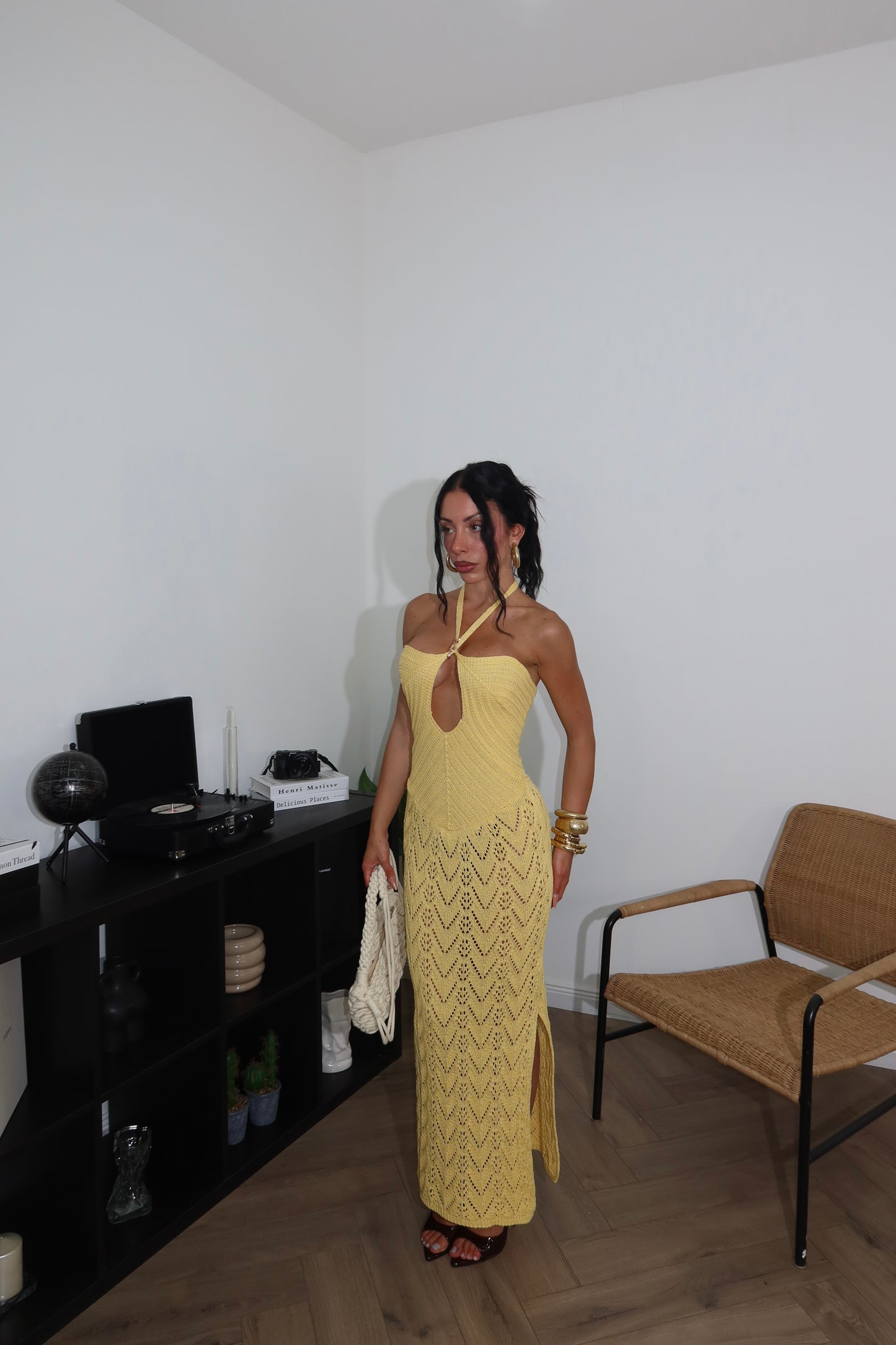 LongDress STELLA MARINA giallo