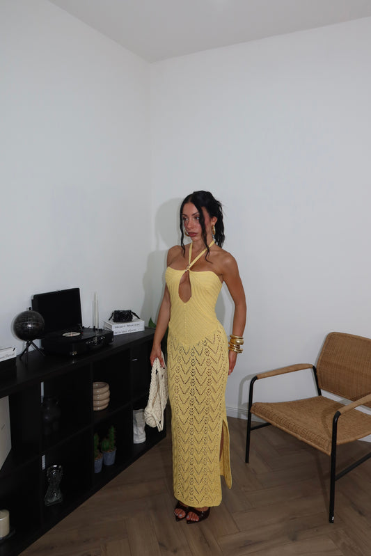 LongDress STELLA MARINA giallo