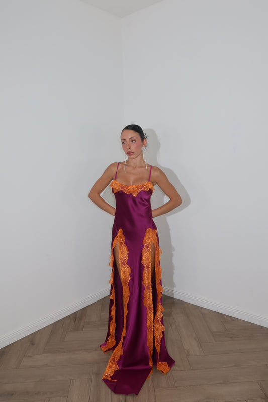 LongDress REINA wine