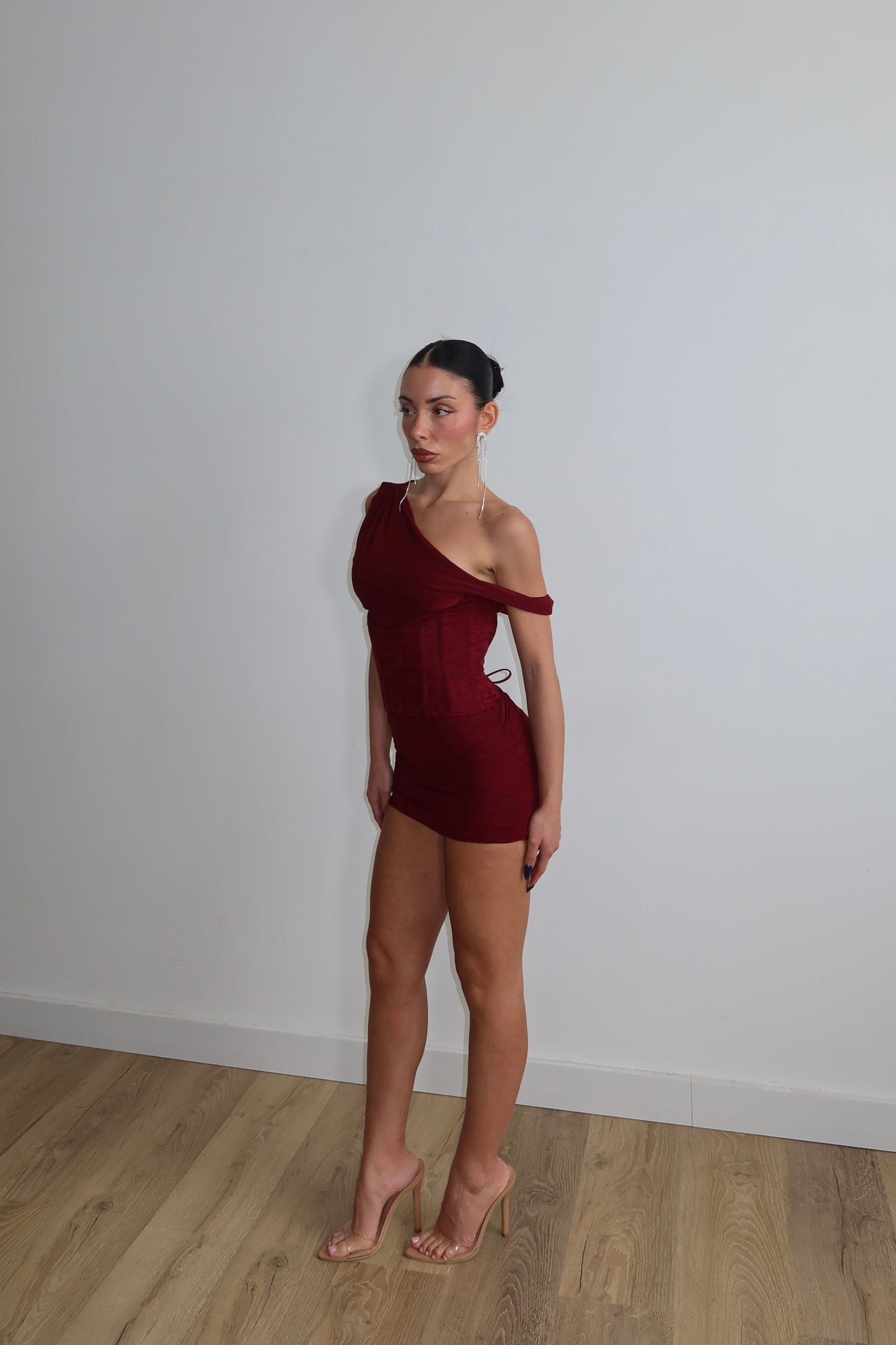 MiniDress LOYAL bordeaux