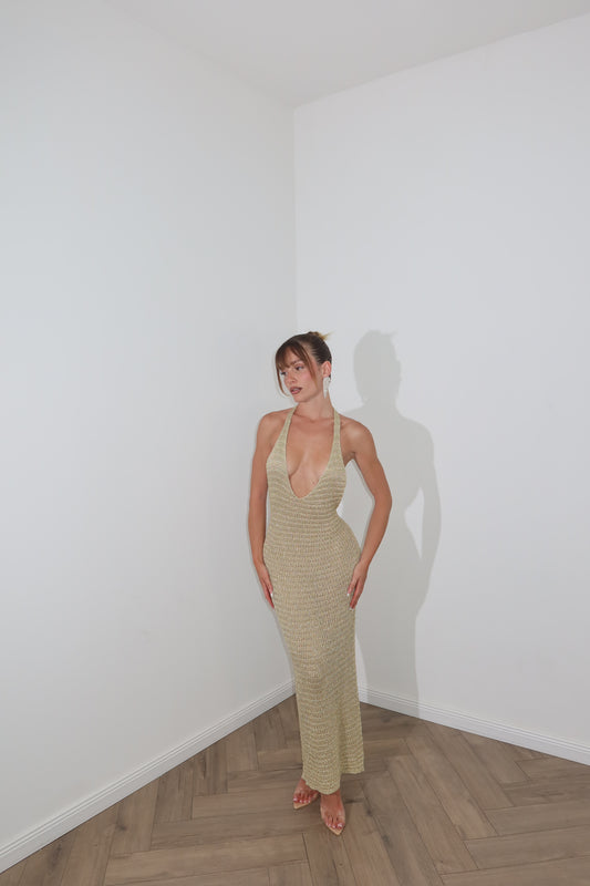 LongDress  COPACABANA oro