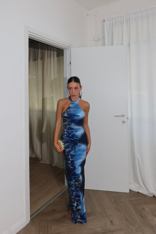 LongDress MANTRA blu