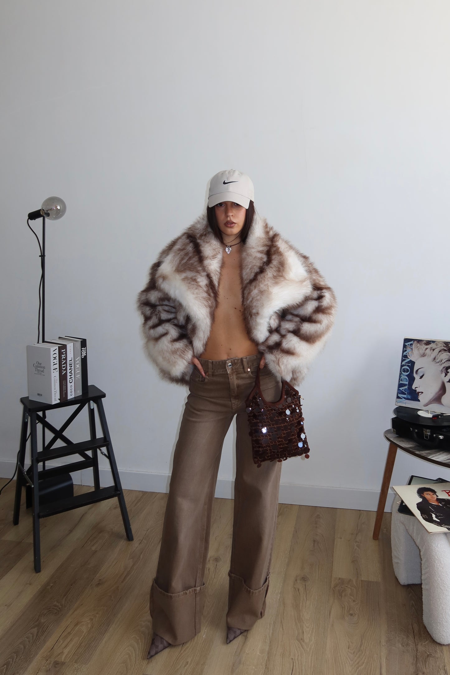 Ecofur OSLO bianco/beige