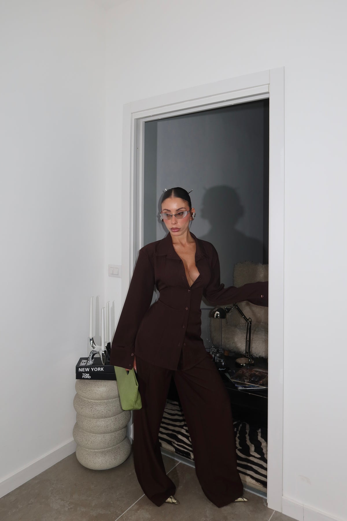 Tailleur ALICAS choco