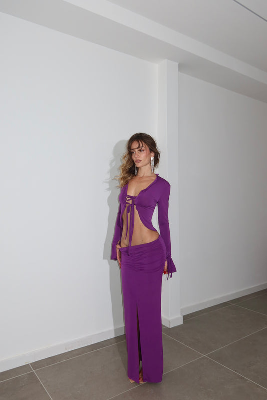 ELISABETH purple cordset