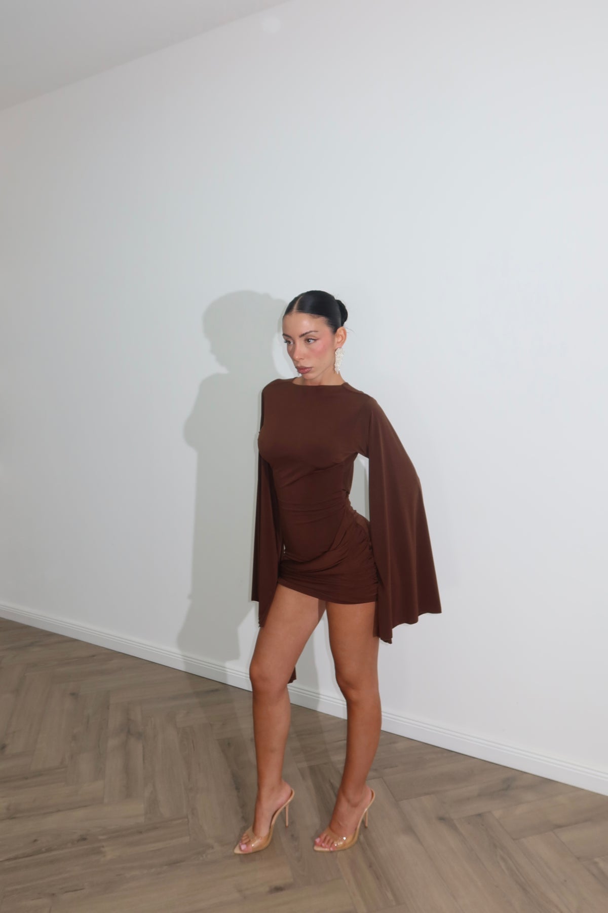 MiniDress PEAKY choco
