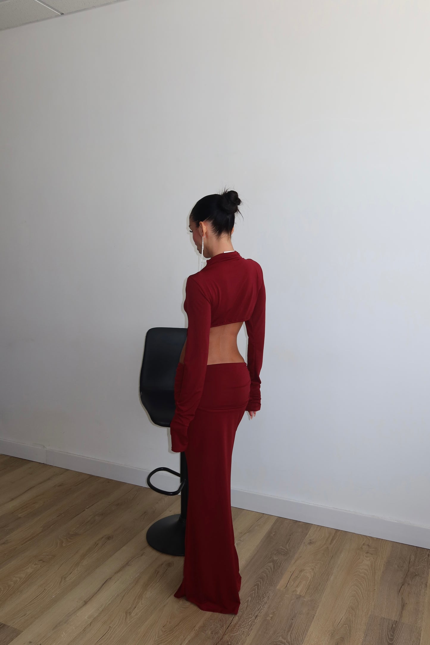 LongDress IMMANCABILE bordeaux