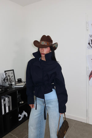 MiniTrench AVVITATO blu