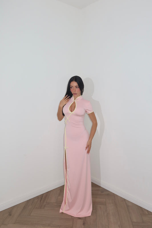 LongDress DECLAN rosa