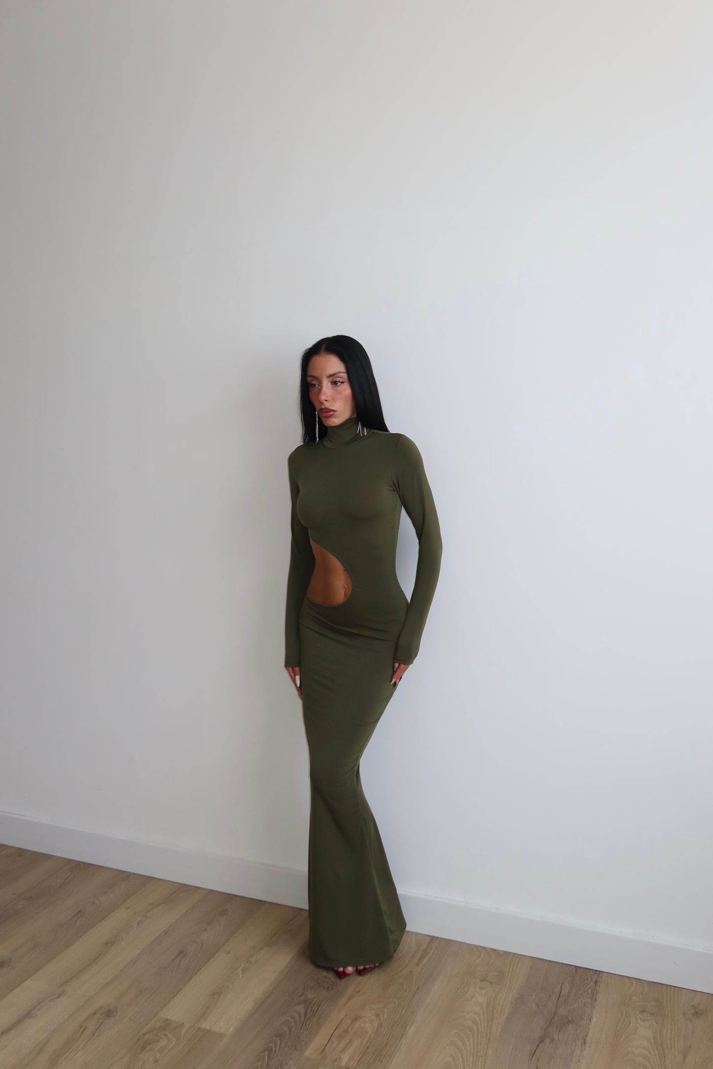 LongDress ARTEMIS 2.0 verde militare