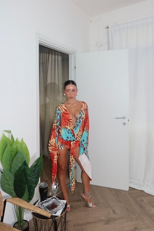 MiniDress ALEJANDRA rosso