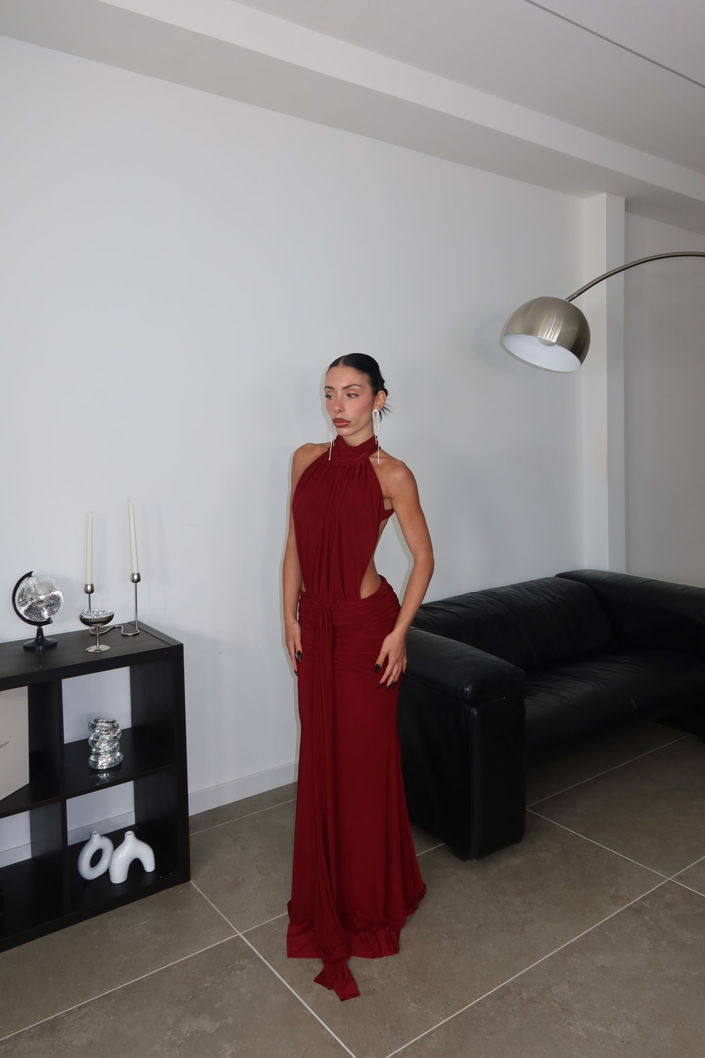 LongDress TAMED bordeaux