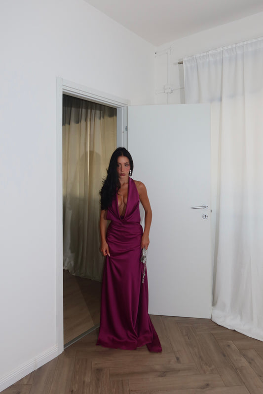 LongDress MELISSA magenta