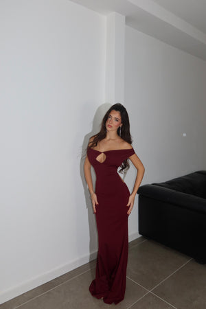 LongDress SHEILA wine